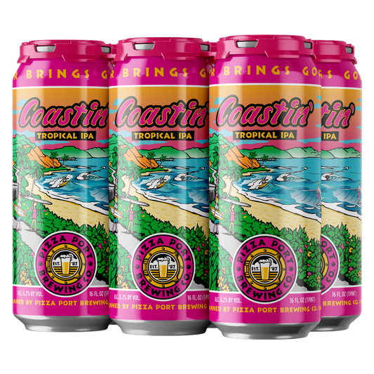 PIZZA PORT COASTIN' IPA 6PKC