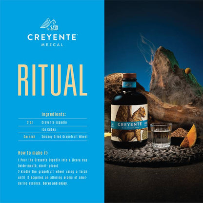 Creyente Espadín Mezcal Joven 750ml (80 Proof)