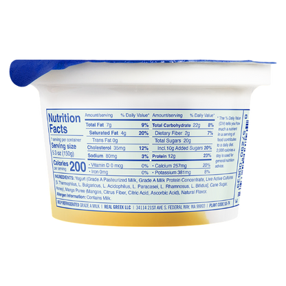 Ellenos Mango Greek Yogurt - 5.3oz