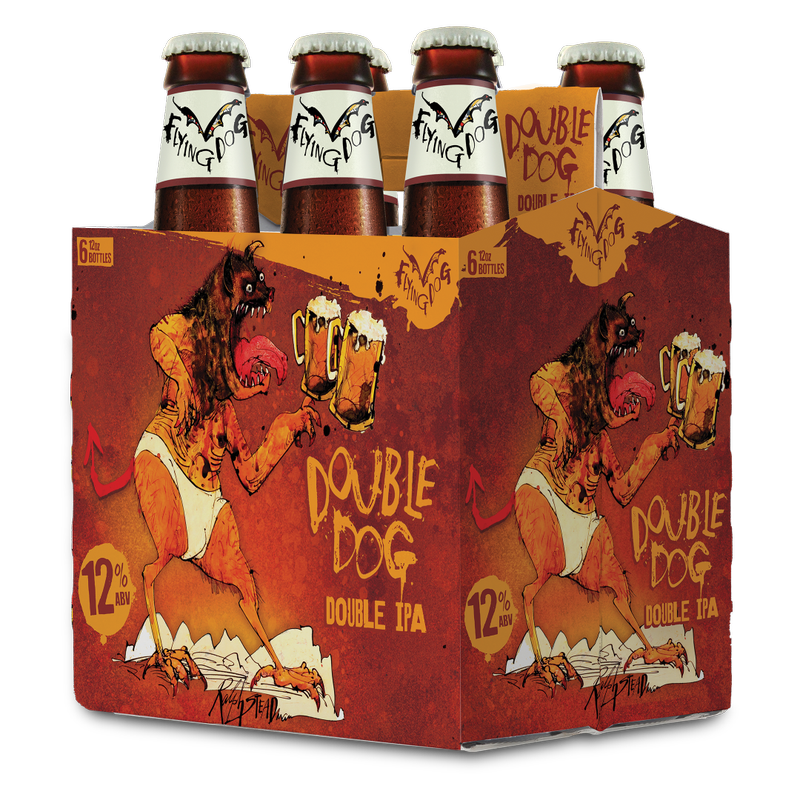 Flying Dog Double Dog 6pk 12oz Btl 11.5% ABV