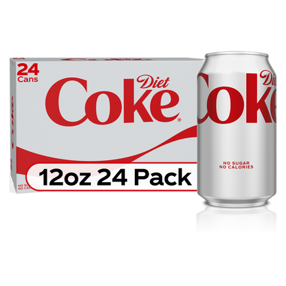 Diet Coca-Cola 24pk 12oz Can