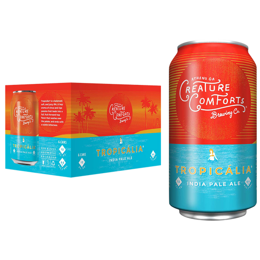 Creature Comforts Brewing Company Tropicalia IPA 6pk 12oz Can 6.6% ABV