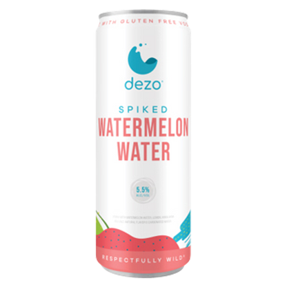 Dezo Spiked Watermelon Water 4pk 12oz (11 Proof)