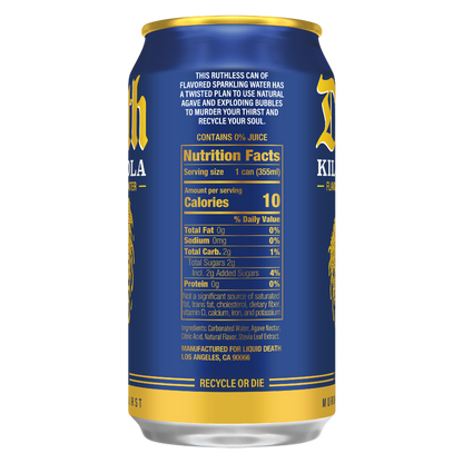 Liquid Death Killer Cola Sparkling Water 12pk 12oz Can