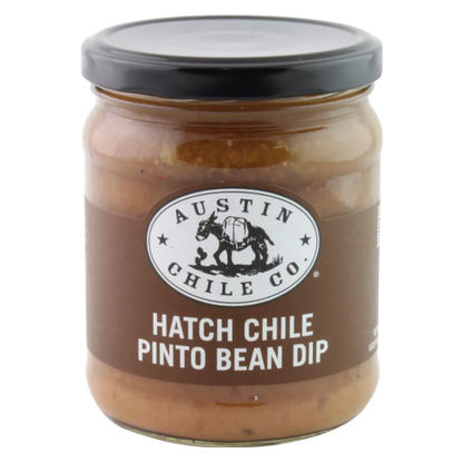 Austin Chile Co Hatch Chile Pinto Bean Dip, 16oz.