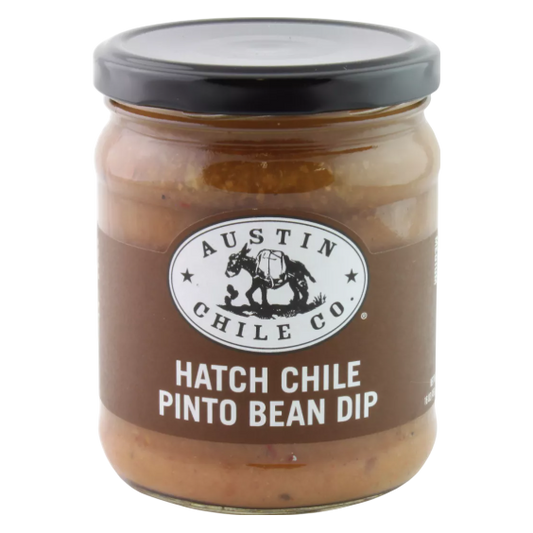Austin Chile Co Hatch Chile Pinto Bean Dip, 16oz.