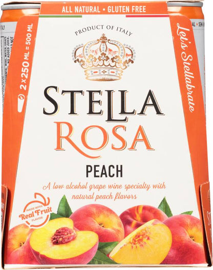 Stella Rosa Peach 2-pk Cans 250ml