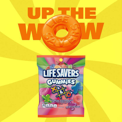 LIFE SAVERS Gummies X's & O's Gummy Candy , 4.6 oz