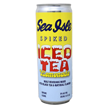 Sea Isle Spiked Ice Tea Lemonade 6pk 12oz Cans 6.0% ABV