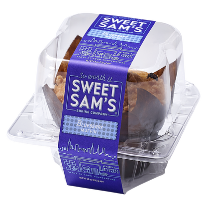 Sweet Sam's Blueberry Muffin - 4.8oz