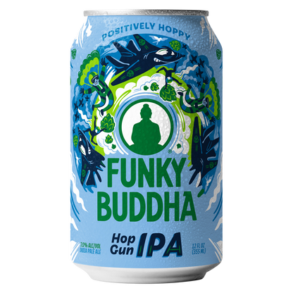 Funky Buddha Hop Gun IPA 6pk 12oz Can 7.0% ABV