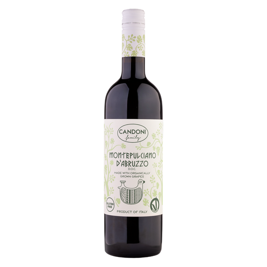 Candoni Organic Montepulciano 750ml Bottle