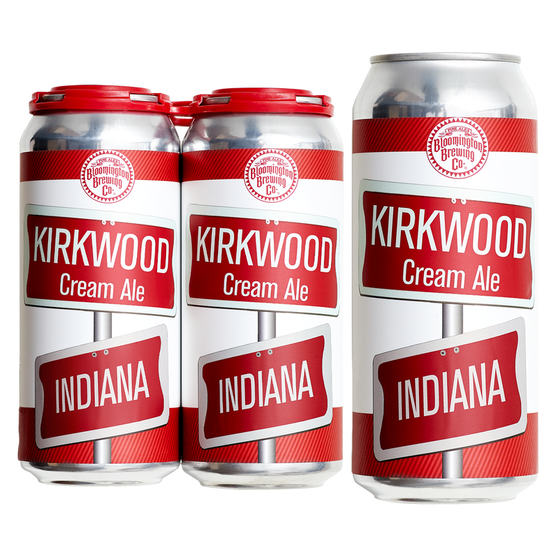 Bloomington Brewing Co. Kirkwood Cream Ale 4pk 16oz Can 5.0% ABV
