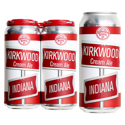 Bloomington Brewing Co. Kirkwood Cream Ale 4pk 16oz Can 5.0% ABV