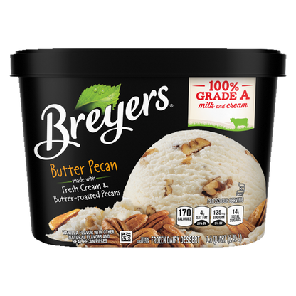 Breyers Butter Pecan Ice Cream 48oz