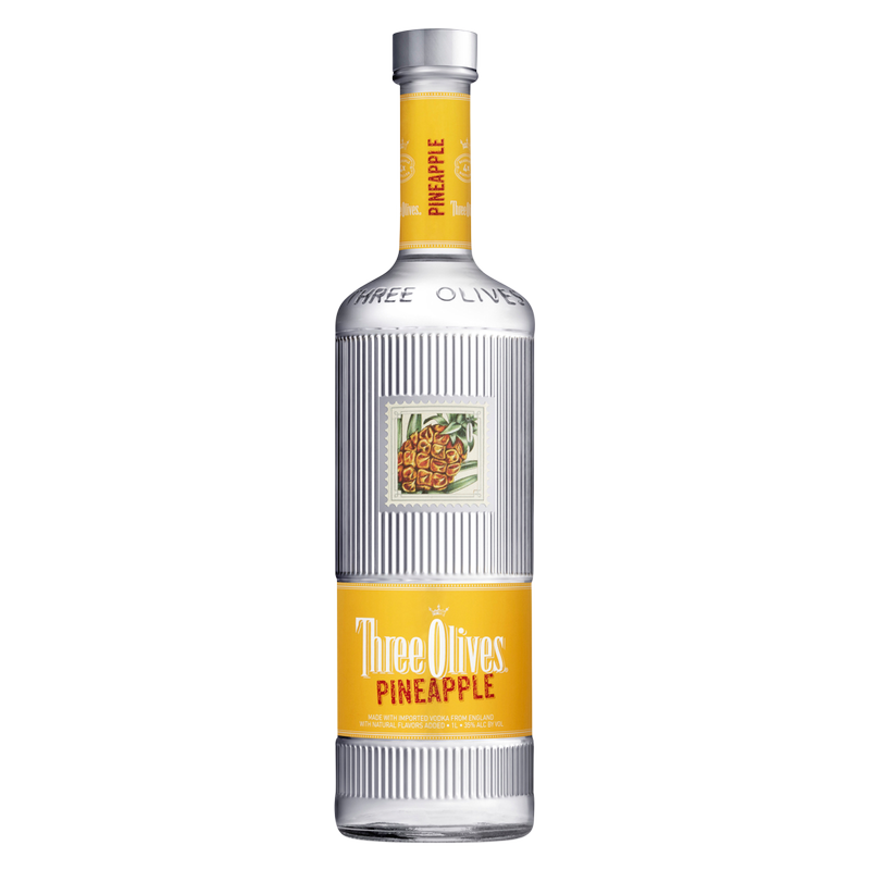 Three Olives Pineapple Vodka 1L (70 Proof)