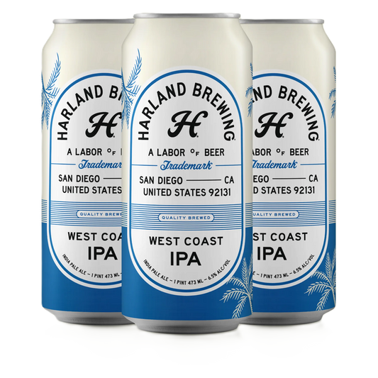 Harland Brewing West Coast IPA 4pk 16oz