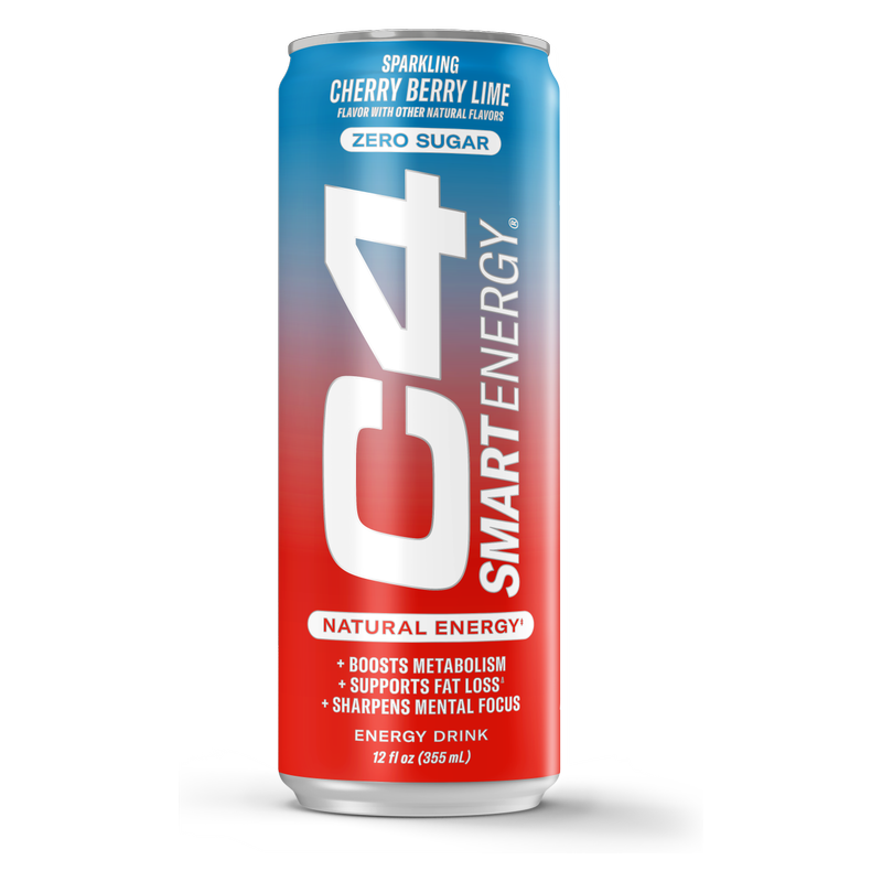 C4 Smart Energy Cherry Berry Lime 12oz Can