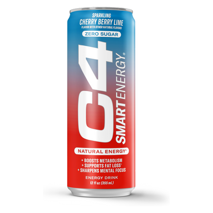 C4 Smart Energy Cherry Berry Lime 12oz Can