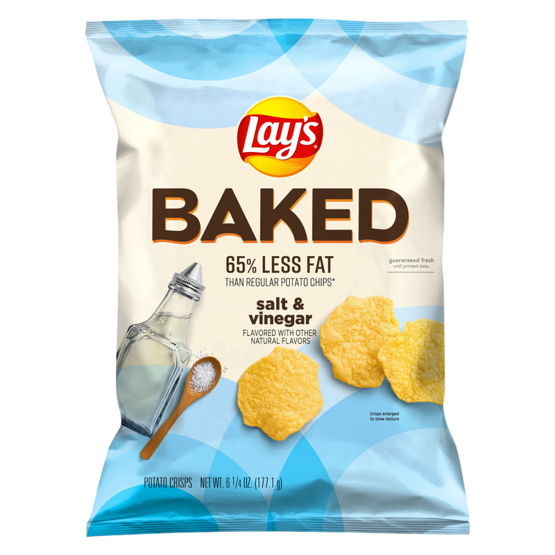 Baked Lay's Salt & Vinegar, 6.25oz