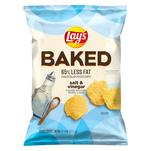 Baked Lay's Salt & Vinegar, 6.25oz