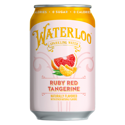 Waterloo Ruby Red Tangerine Sparkling Water 12pk 12oz Can