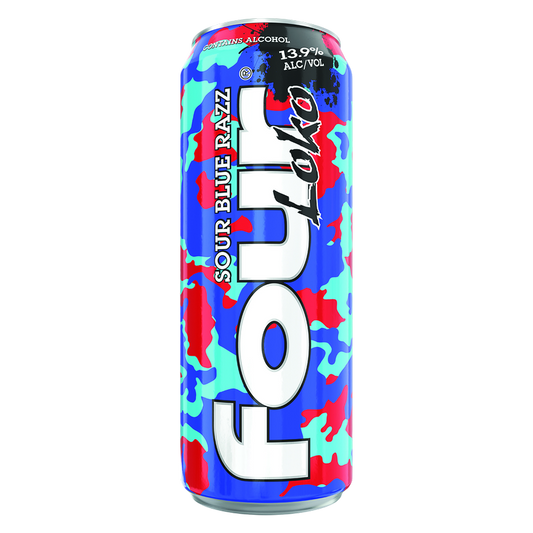 Four Loko Sour Blue Razz 23.5oz Can 13.9% ABV