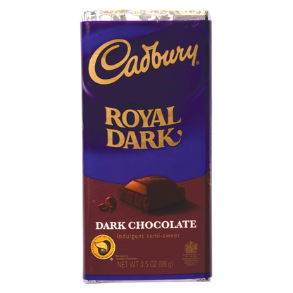 Cadbury Royal Dark Chocolate Bar 3.5oz