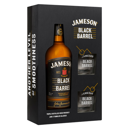 Jameson Irish Black Barrel Gift 750ml