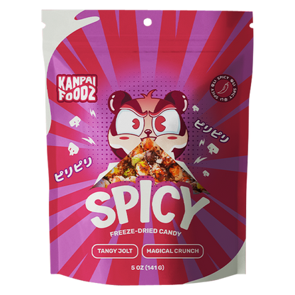 Kanpai Foodz Freeze Dried Candy Spicy Fruity, 5oz