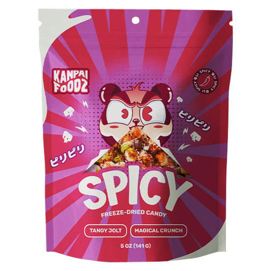 Kanpai Foodz Freeze Dried Candy Spicy Fruity, 5oz