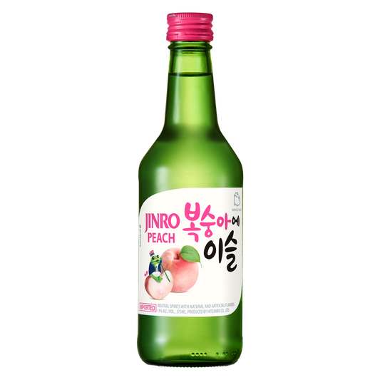 Jinro Peach Soju 375ml