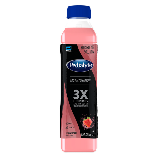 Pedialyte Strawberry Advanced Rehydration 16.9oz Btl