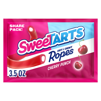 SweeTARTS Cherry Punch Ropes 3.5oz