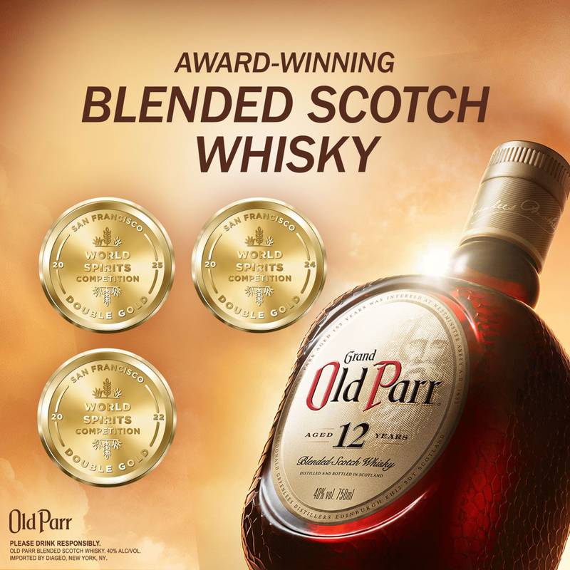 Old Parr Blended Scotch Whiskey 750ml