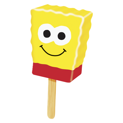 Spongebob Squarepants Popsicle Ice Cream Bar 6ct