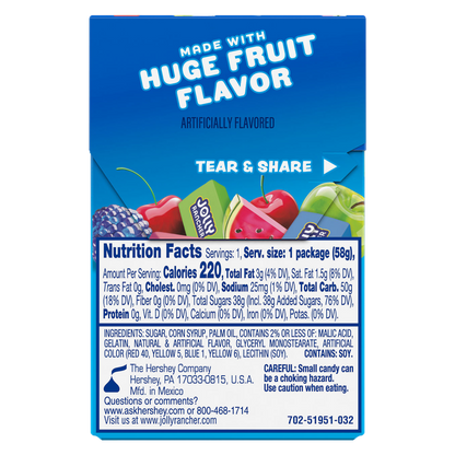 Jolly Rancher Fruit Chews 2.06oz
