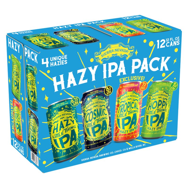 Sierra Nevada Hazy IPA Variety Pack 12pk 12oz Can 6.7% ABV
