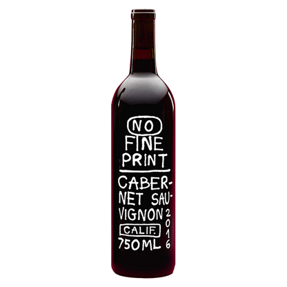 No Fine Print Cabernet Sauvignon 750 ml