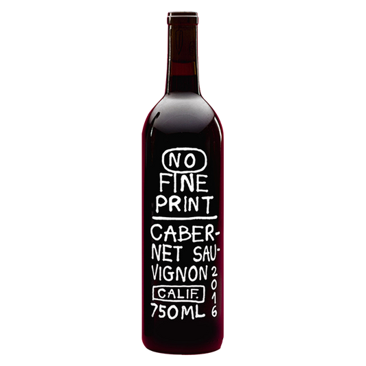 No Fine Print Cabernet Sauvignon 750 ml