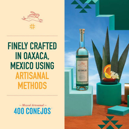400 Conejos Reposado Mezcal 750ml (80 Proof)