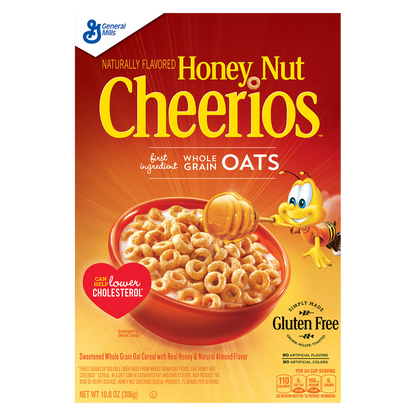 General Mills Honey Nut Cheerios Cereal 10.8oz