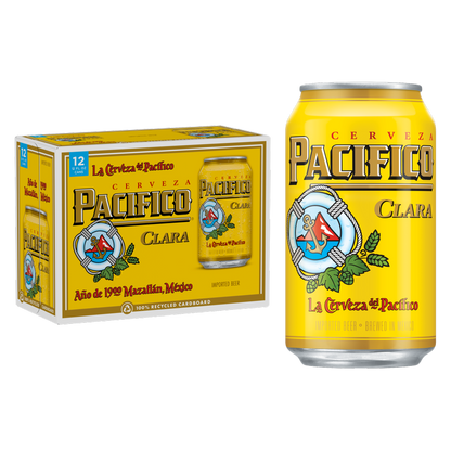 Pacifico 12pk 12oz Can 4.4% ABV