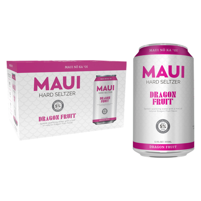 Maui Brewing Hard Seltzer Dragon Fruit 6pk 12oz Can