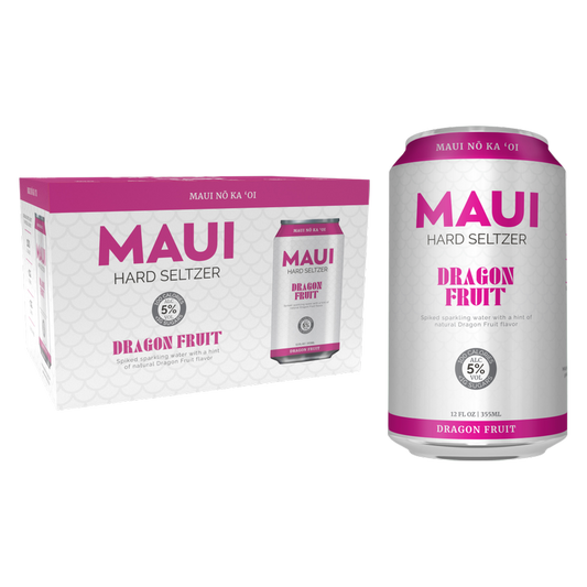 Maui Brewing Hard Seltzer Dragon Fruit 6pk 12oz Can