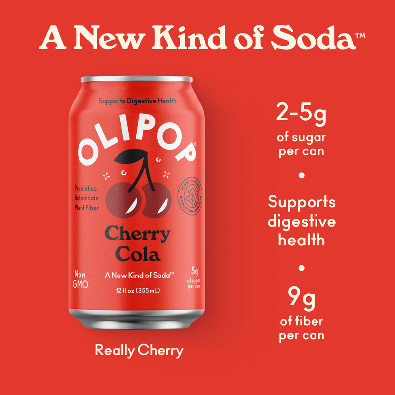 Olipop Cherry Cola 12oz Can