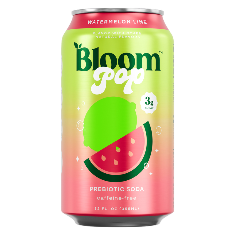 Bloom Pop Watermelon Lime 12oz Can