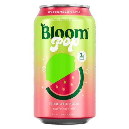 Bloom Pop Watermelon Lime 12oz Can