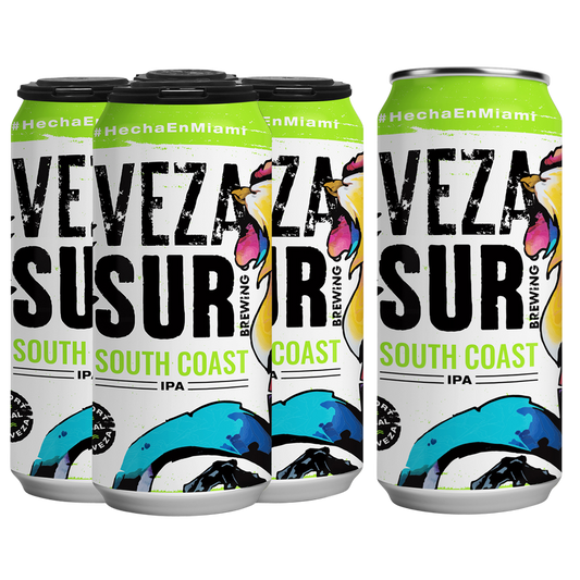 Veza Sur Brewing South Coast IPA 4pk 16oz Can 7.5% ABV