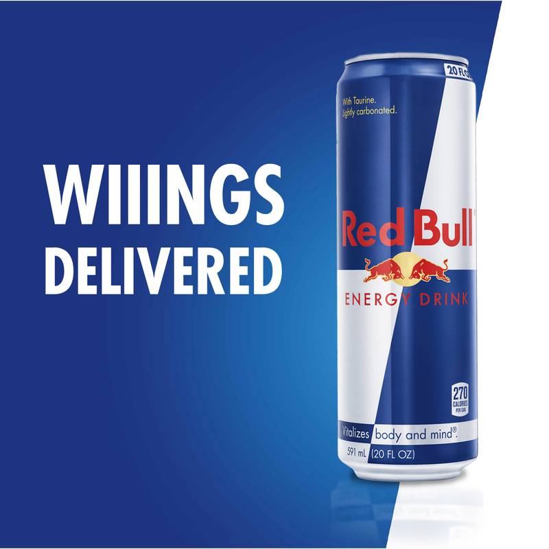 Red Bull Energy Drink 20oz Can